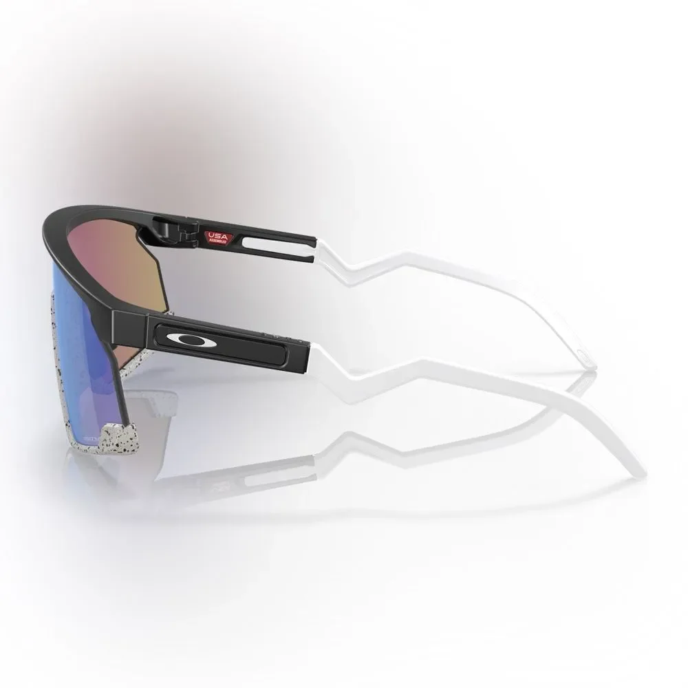 😎 Oakley Encoder Strike Vented Sunglasses Matte Blk FramePrizm Sapphire Lenses